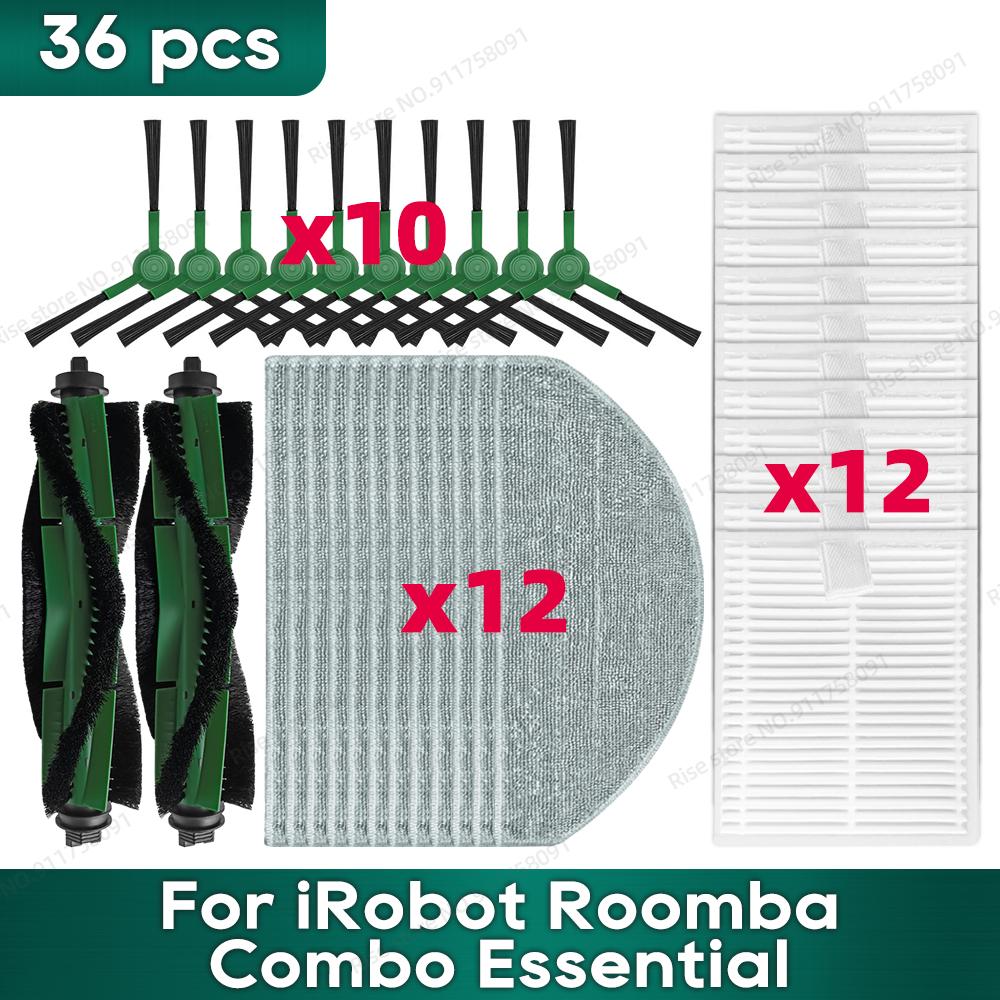 Compatible for iRobot Roomba Combo Essential, (Roomba Vac Essential), Roomba 105 Combo, Roomba 104 Combo Accessories Spare Parts