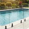 Porta Vetro Piscina Moderna Morsetto per Recinzione Acciaio Inossidabile Staffa Supporto per Vetro Recinzione Ringhiera Scale Piscina