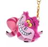DISNEY Cheshire Cat Plush Keychain, Glow-in-the-Dark Pink ( CHESHIRE CAT ) Japan NEW