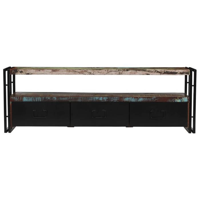 VidaXL TV Stand Solid Reclaimed Wood 120 X 30 X 40 Cm