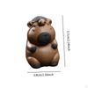 Capybara Figurine for Tea Decoration