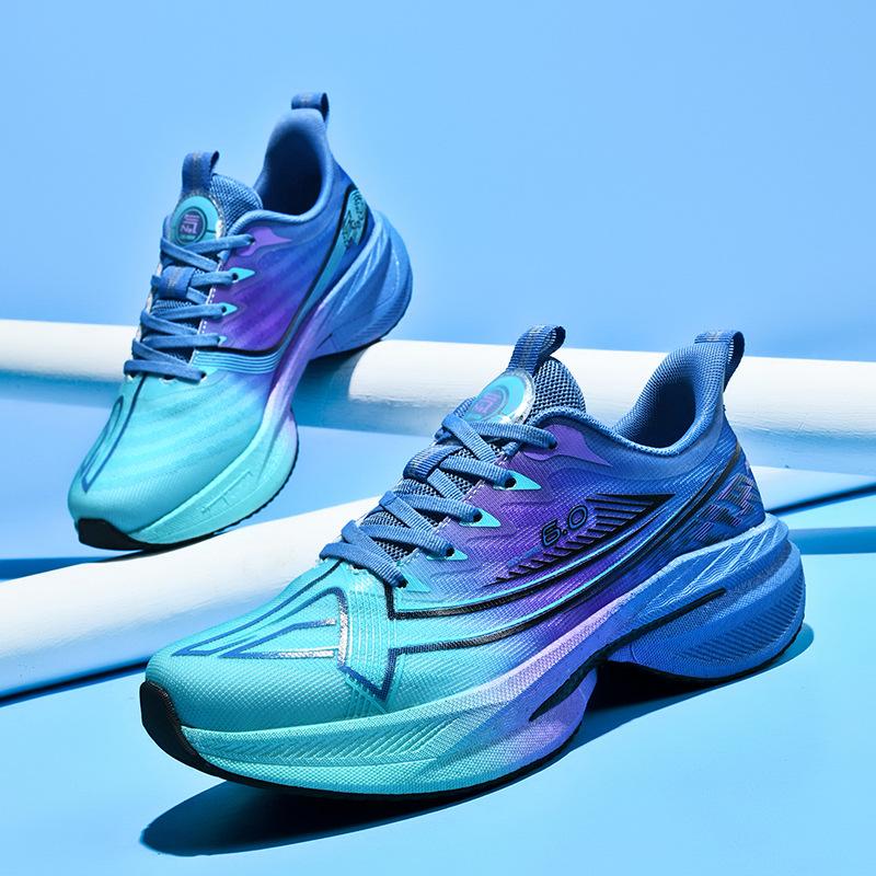 New teen school middle school student running shoes casual sports shoes mesh breathable lightweight non-slip soft sole men