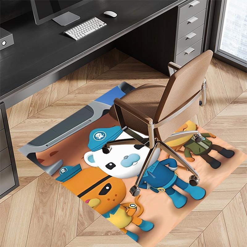 Octonauts Printed Absorbent Washable Carpet, Non-Slip Bathroom Mats, Kitchen Rugs, Yoga Mat,Living Room Entrance, Camping Picnic Rugs