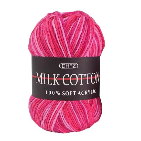 Gomitolo di Filato Multicolor 7,7 Iarde Filato in Fibra Acrilica Filato Colorato per Uso Artigianale per Lavorare a Maglia Uncinetto Maglioni Sciarpe Cappelli Bambole Artigianato Fai da Te