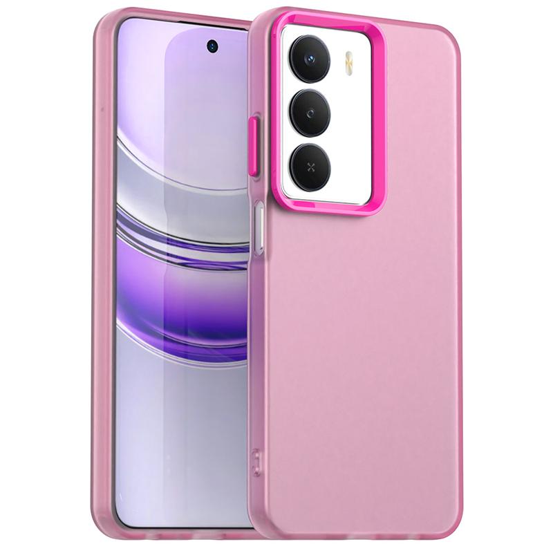 Anti-Drop Candy Color Case For Realme C71 C73 Matte PC Transparent Back Case For Realme C71 Cover For Realme C71 Case 6.67 inch