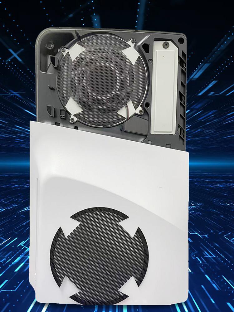 2/4 Pack Fan Dust Filter Breathable Ventilation Cooling Fan Dust Mesh Anti-Dust Cover for PS5 Slim for PlayStation 5 Slim