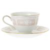 Noritake Tasse Untertasse Paar Kaffee und Lackholz Blau und Rosa Fein & (Farbwechsel-Set) (Zum Tee) 220cc, Gold, Porzellan, Y6578A/1507-14