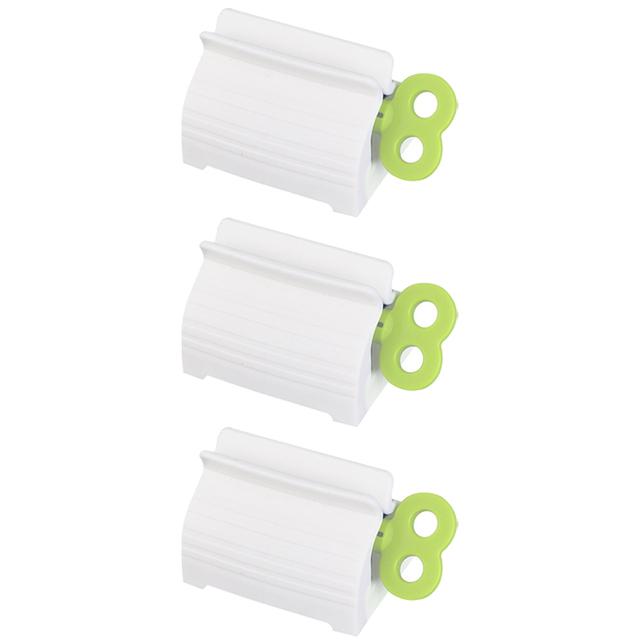 3/1 ks Odšťavňovač zubní pasty Přenosný ruční odšťavňovač Nástroje na odšťavňování Zubní pasta Tuba Dávkovač čisticího prostředku na obličej Držák Koupelnové doplňky