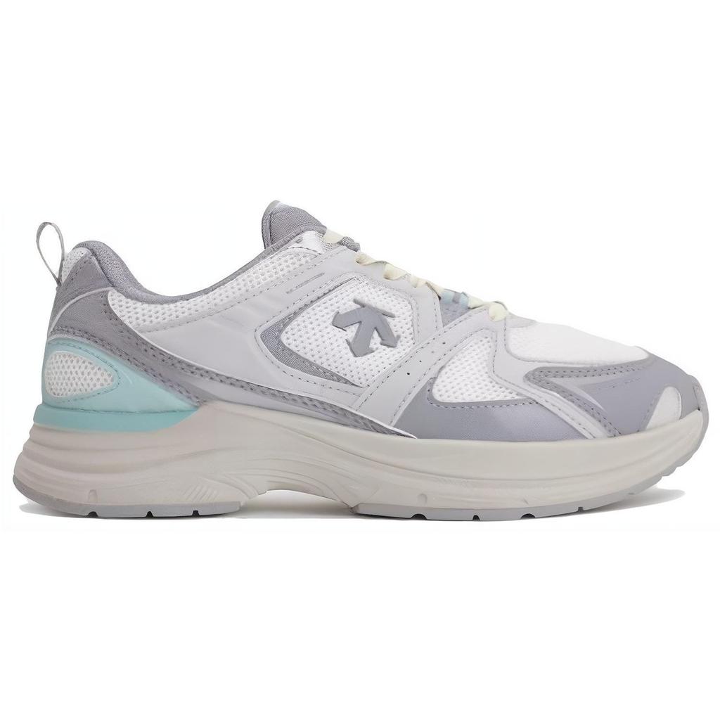 DESCENTE Monster-Run Comfortable Versatile Wear-Resistant Breathable Low-Top Casual Shoes Unisex Sneaker Gray SO323LCR71-GRAY