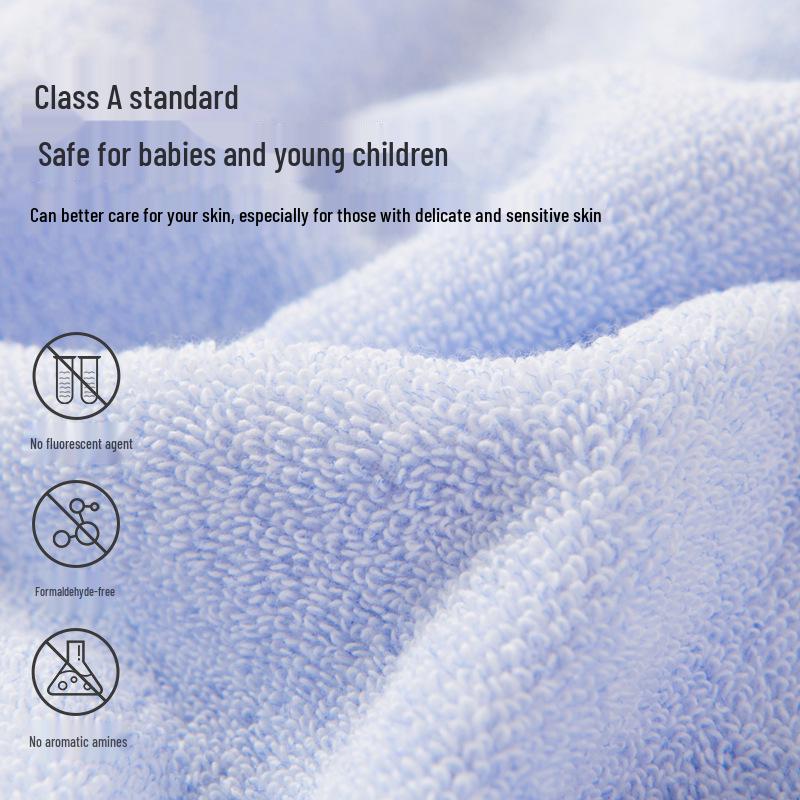 Jie Yu Pure Cotton Absorbent Face Towel 34x74cm, 95g - Ideal for Gifts and Group Purchases