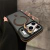 Matte for  Lens Holder Stand Phone Case for For Iphone Air 17 13 12 11 Pro Max 16 15 14 Plus Bumper Shockproof Cover