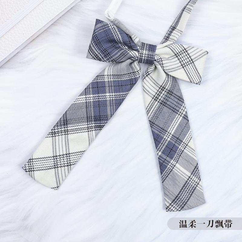 Jk Female Collar Flower Japanese Korean Version Free College Style Streamer Bow Bow Graduation Photo Male Tie Sailor Suit Tide