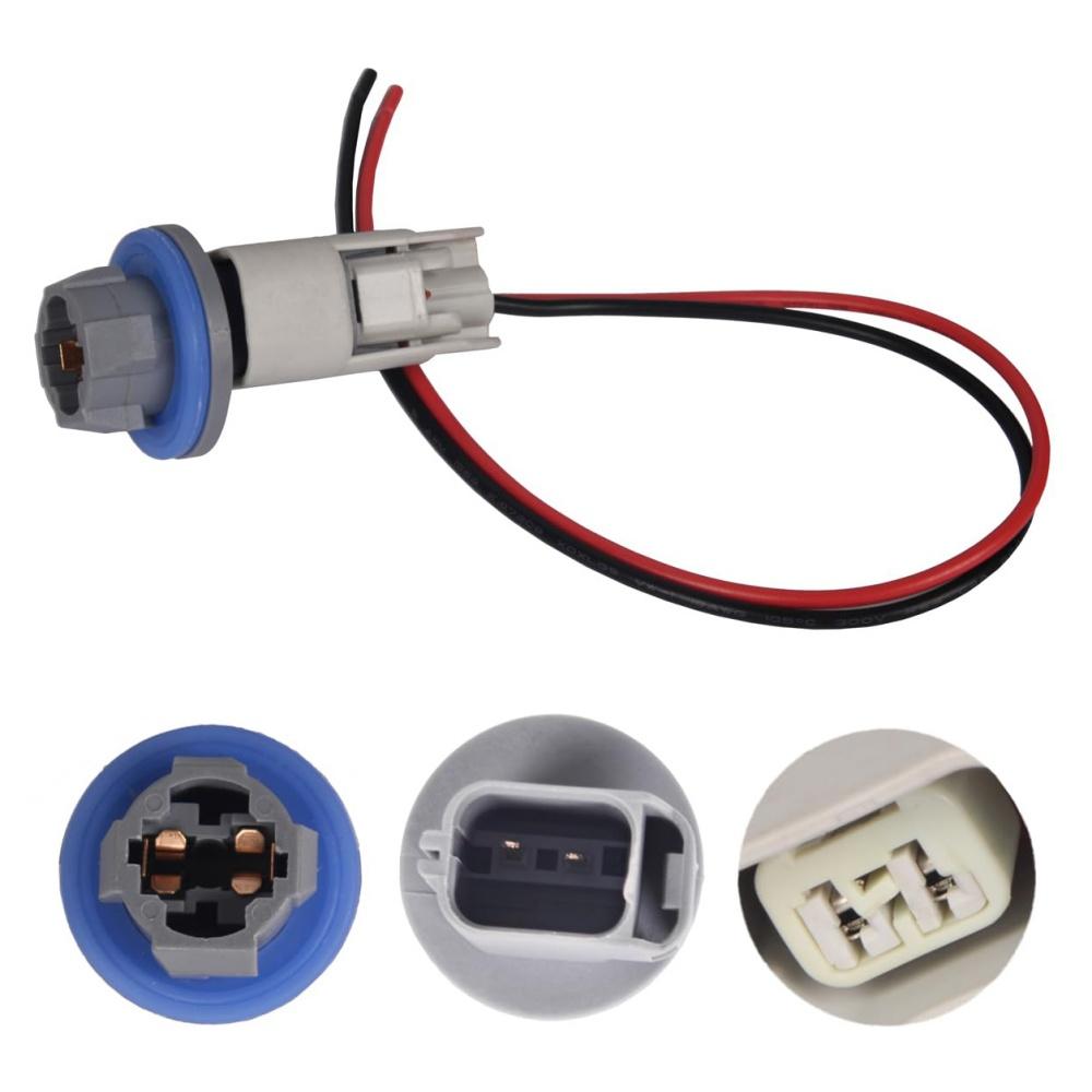 License Plate Light Socket Harness 2 Sets for Ford F-150 F-250 Ranger