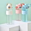 Water Bottle Double Drink Plastic Water Cup Large Capacity Summer Girls High Value Children Straw Cup High Temperature Sports Kettle Portable