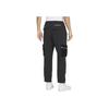 Nike Premium Solid Color Zip Pocket Straight-Leg Cargo Pants Men Bottoms Black DX7857-010