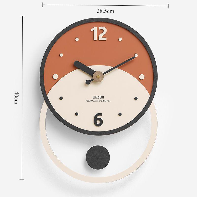 

Nordic Wall Clock Creative Interior Accessories Clocks Modern Living Room Decoration Wall Clock Large Elegant Ornaments Clocks