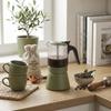 Cafetiere Italienne Inoxibar Clair Vert 6 Tasses