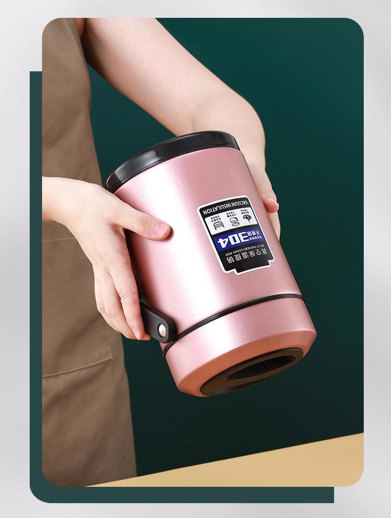 High-Value Insulated Lunch Box: Stylish & Durable 304 Stainless Steel, Ideal for Workers, Students, and Home Use