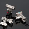 Steel  Stop Valves Adapter T Connector Valves Adapter Multipurpose Valves for Bidet Sprayer & Toilet Tanks  Installation