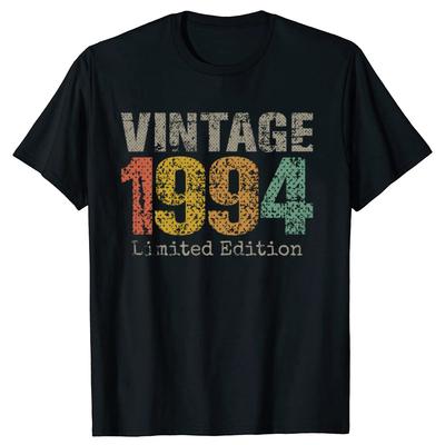31 Year Old Gifts Vintage 1994 Limited Edition 31th Birthday Mens Awesome T-Shirt Graphic Tee Tops Daddy Husband Presents