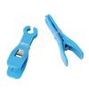 2/4 Stück Acryl Sterilisierte Piercing-Klemme Körperzange Klemme Zange Ohr Lippe Bauchnabel Nase Rund Dreieck Professionelles Piercing-Werkzeug-Set