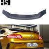 R Style oglekļa šķiedras aizmugurējais spoileris 2016-2022 Mercedes-Benz C-Class W205 (2 durvju)