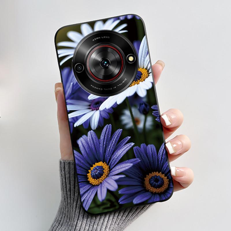 Phone Casing For ZTE Blade A75 5G Z2357N Nubia Focus 5G Case Luxury Dragon Cute Cool Boys Girls Black Soft TPU Back Shell Cover