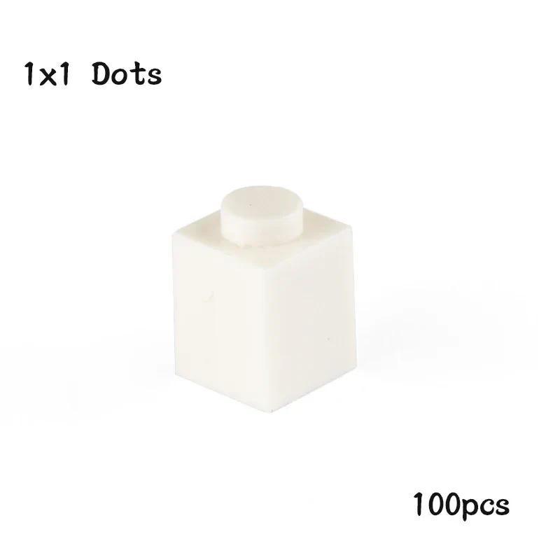100 pièces MOC Pièces 1x1 3005 Brique Compatible Figurines Briques DIY Assembler Blocs de Construction Particule Puzzle Enfant Jouets Cerveau Cadeau
