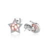 New 925 Sterling Silver Earring Star With Pearl Earring Studs For Women Wedding Party Gift Fashion Jewelry