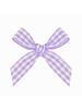 Girls' Plaid Bow Hairpin - Cute, Sweet Cloth Hair Accessory Clip