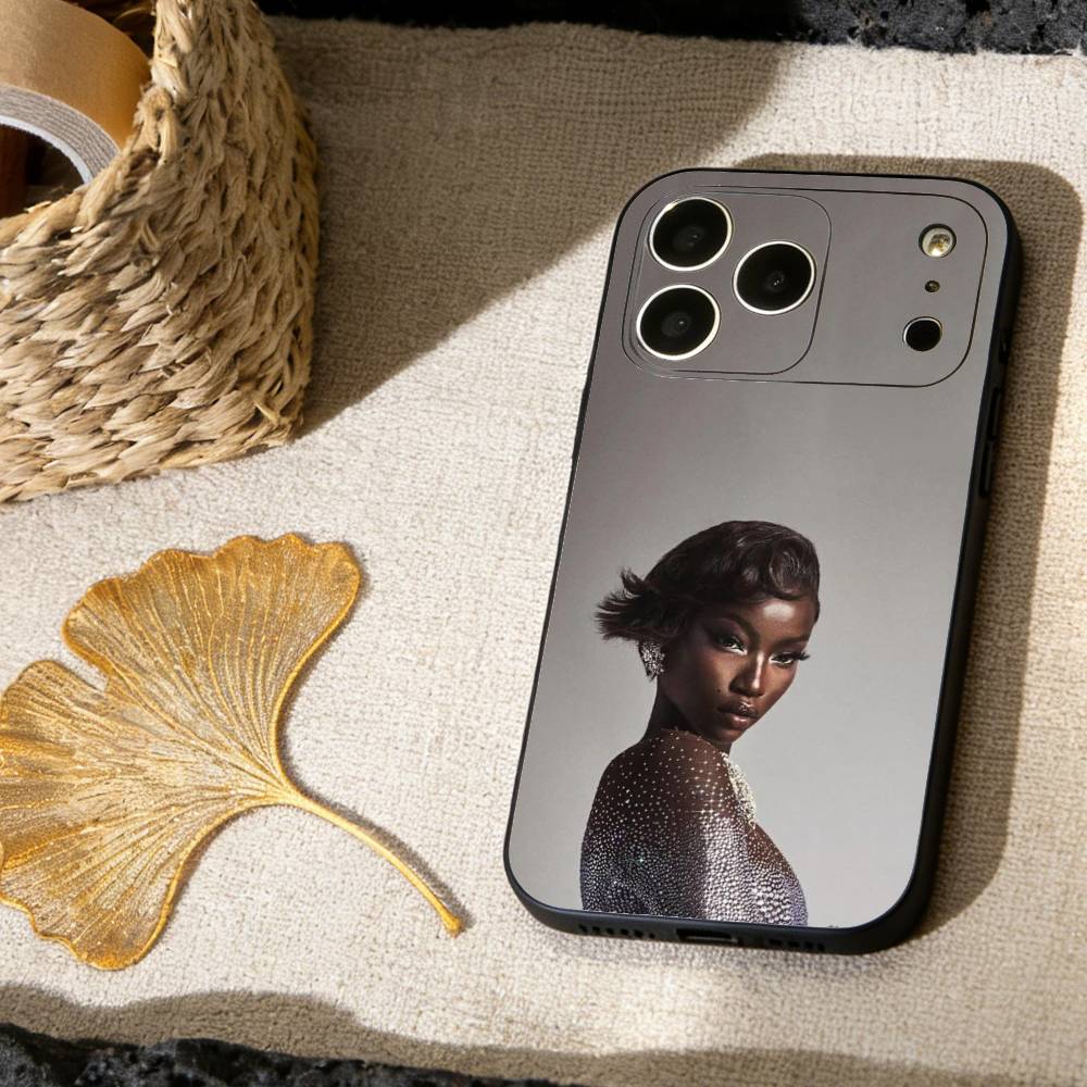 A-Anok Yai Couture Model Phone Case For iPhone 17, 16,15,14,13,12,11 X XR Plus,Others Soft Black Cover