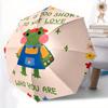 1pc Love Frog Automatic Open/Close Umbrella Sturdy Iron Frame, Compact Travel Umbrella, Perfect Gift for Women, Men, Birthdays, Anniversarie
