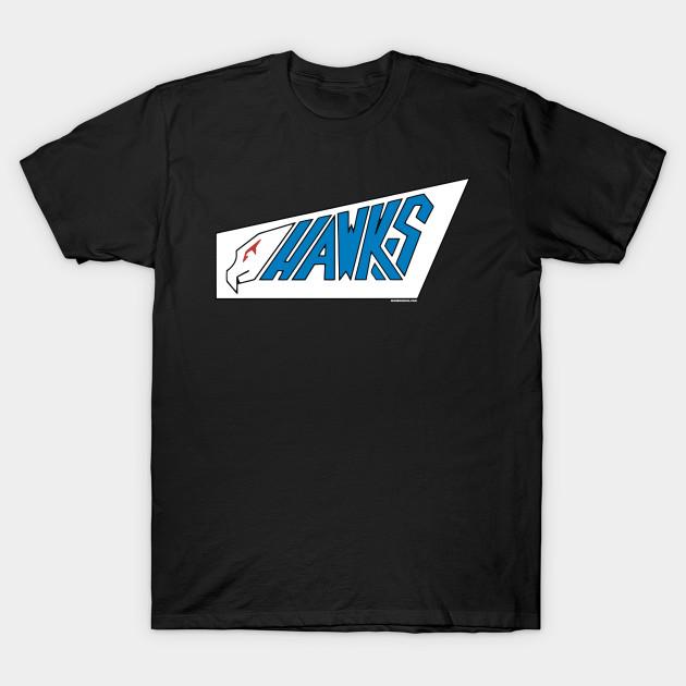 

Men Black Print T-shirt Mighty Hawks No-Cut Transfer Paper Print Cotton Tshirt L чорний