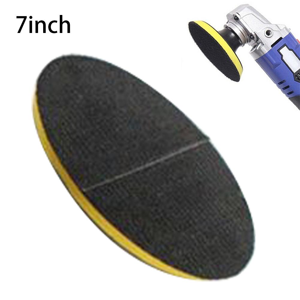 Buffing Backing Plate Professional Black 1pcs 3/4/5/6/7 inch Polishing