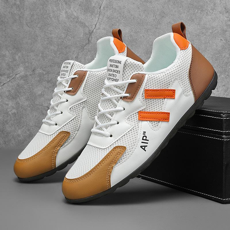 

Men s shoes new summer breathable casual sports mesh shoes versatile running soft sole mesh men s low-top trendy shoes 39