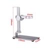 A84E-Microscope Bracket Aluminum Alloy Lifting Bracket 35MM Bracket, Used For Microscope Maintenance And Welding