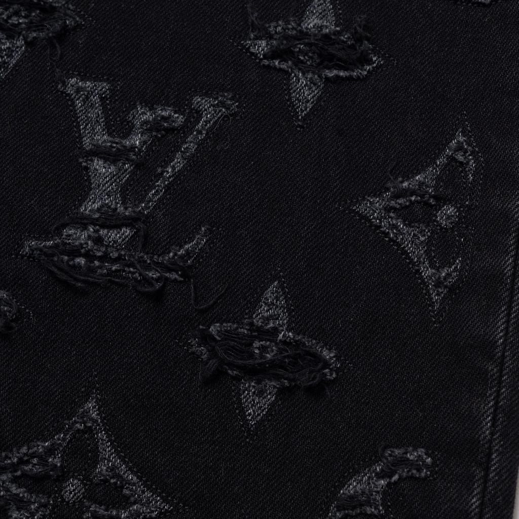 Louis Vuitton Jeans Men's Black Moderate Other 1AJDVK