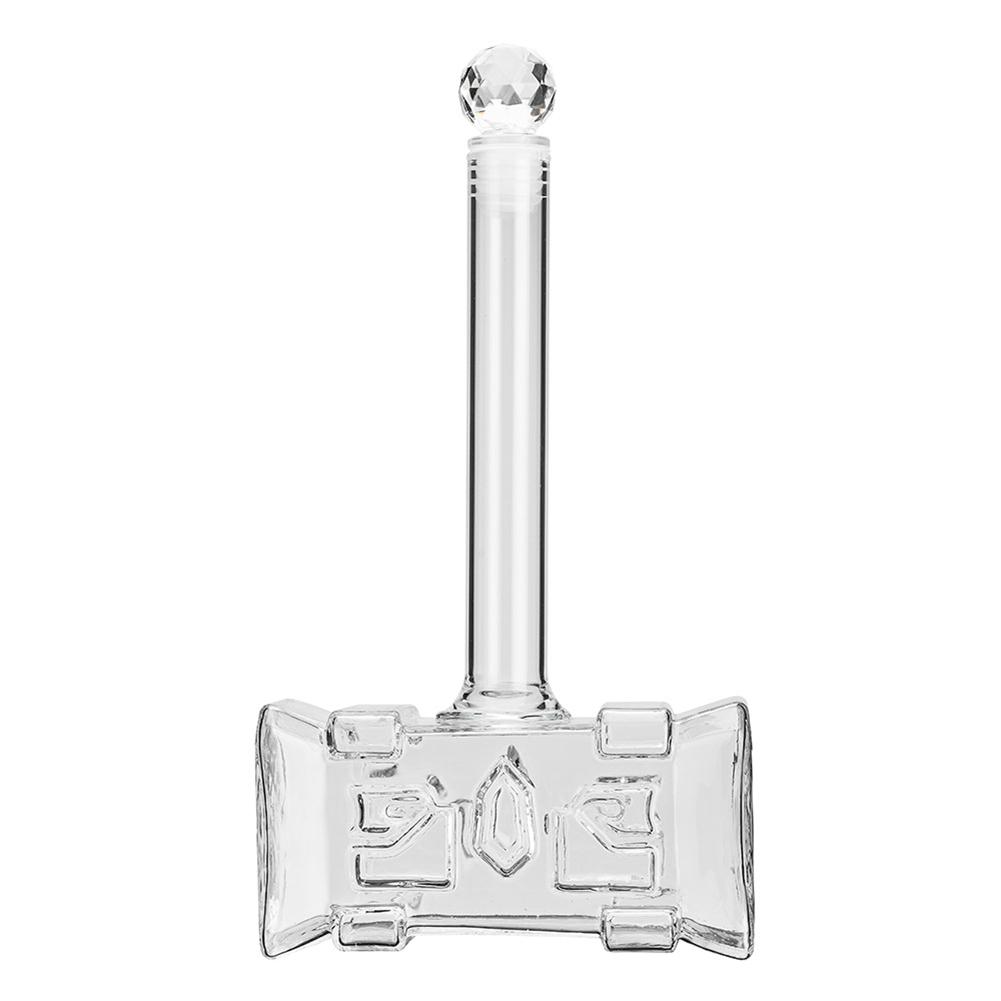 400ml Portable Wine Bottle Creative Hammer shaped Transparent High Borosilicate Glass For Bar Home Drinkware transparent