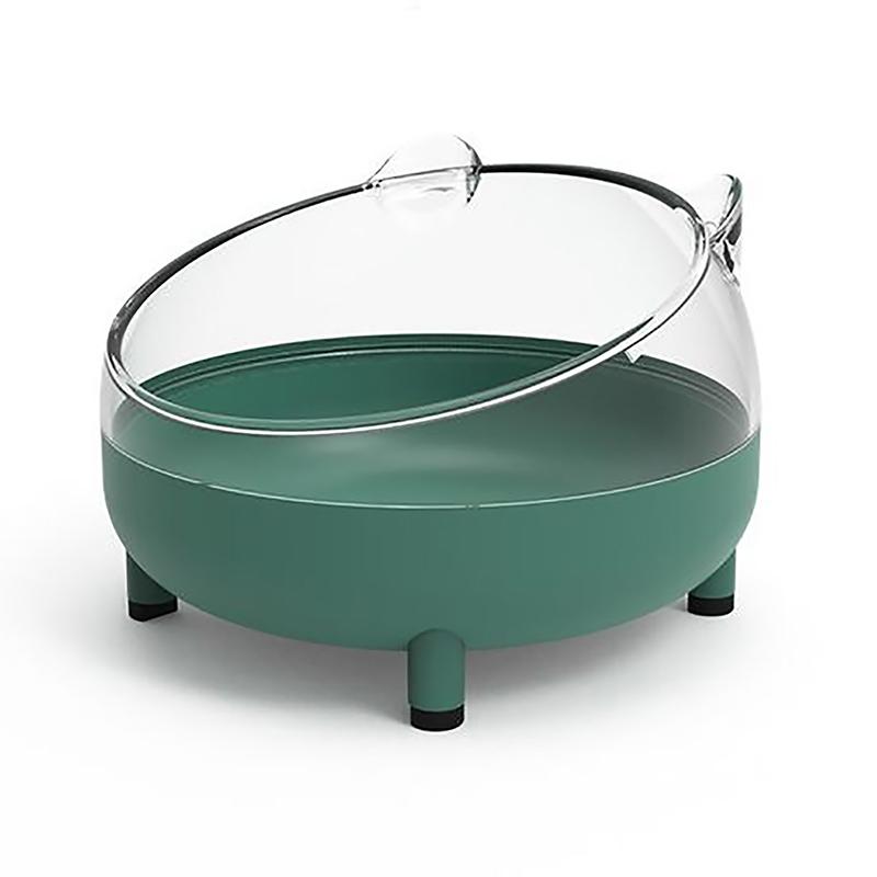 

Домик-туалет для хомяка, песочница, полностью прозрачный лоток для мочи и песка, комната для купания в песке, игрушечный домик, аксессуары для маленьких питомцев зелёный