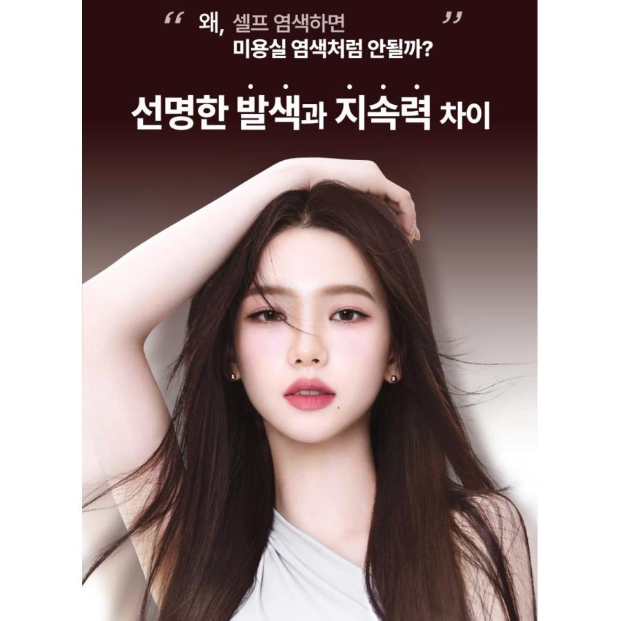 Mise-en-scene New Hello Cream 6 Colors Tone Down (for Gray hair),Korean Hair Products