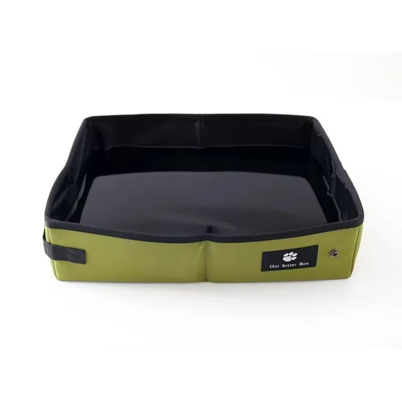

Портативный складной лоток для кошек Туалет для кошек Водонепроницаемый складной лоток для кошек Товары для домашних животных для кошек Large size