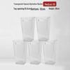 Tragbares transparentes quadratisches Acryl-Blumenvasenset