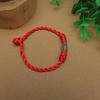 1PC Chinese Red String Handmade Hand-woven Bracelet Lucky Gifts Accessories Jewelry Red Rope