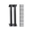 2Pcs Heavy Duty Gazebo Support Rod Garden Pergolas Support Connectors Bracket Hardware 45 Degree Angles Support Brackets