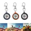 Portable Keyring Compass With Floating Dial Accessory for Hiking Camping Outdoor Survival and Travel Adventures