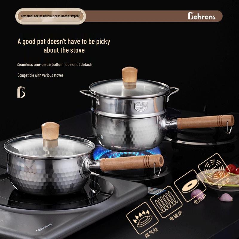 Berens 18cm Stainless Steel Yukihira Pot