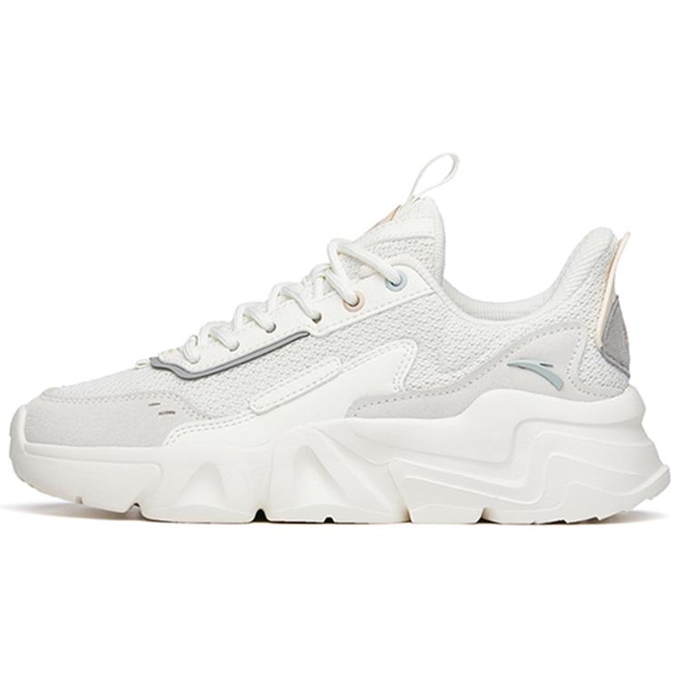 New Anta Life Collection Low-Top Sports Casual Shoes Women's White Green Brown 922218823-1