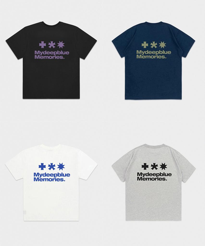 Maidibbeullumemolijeu Mm Symbol Logo T-Shirts (Burgudny)
