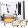 Retro Chinese Glass Sake Set
