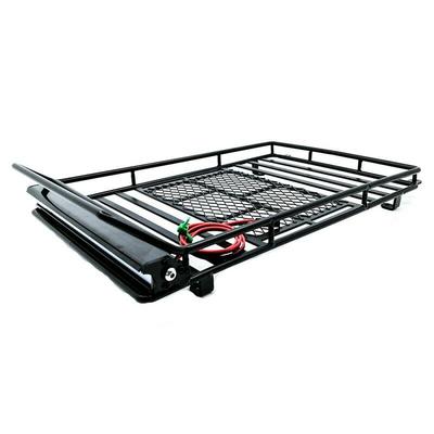 234*148mm Luggage Carrier Roof Rack Bar for 1/10 RC Crawler Car Axial SCX10 TRX4 Ford Bronco Axial Scx10 90046